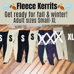 Kerrits fleece lined riding pants. Like New!